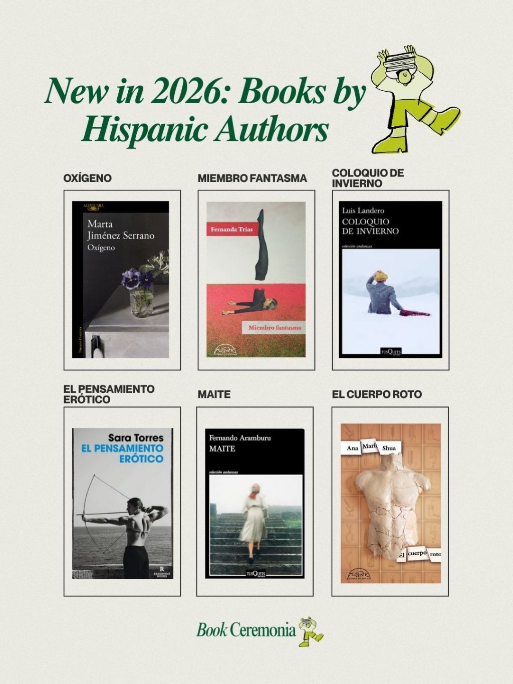 New Must-Read Releases by Hispanic Authors in Early&nbsp;2026